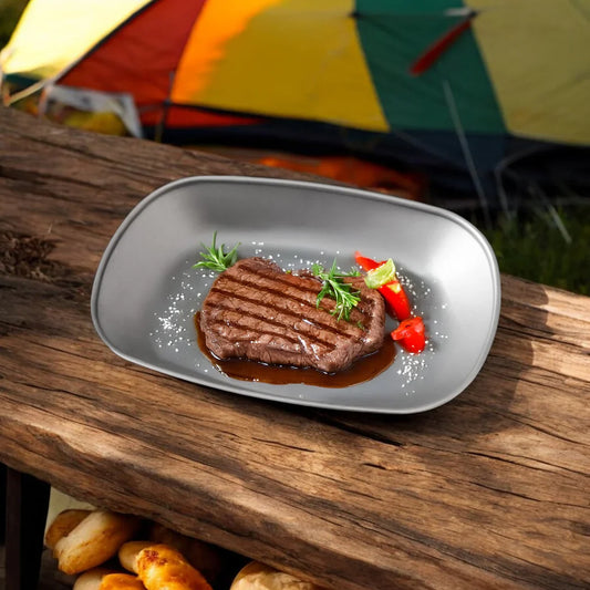 Ultralight Pure Titanium Multi-Purpose Oval Plate