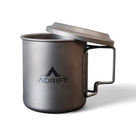 Ultralight Pure Titanium 6-piece Mug and Cup Tea set