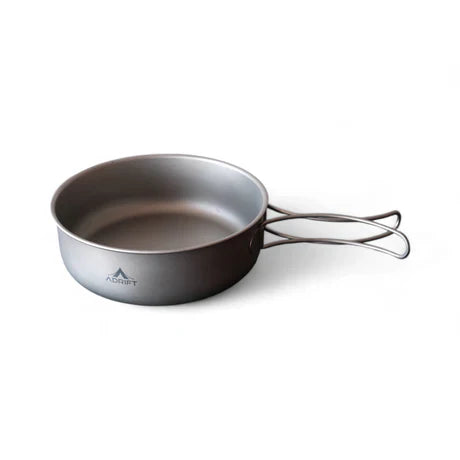 Ultralight Pure Titanium Saute Pan with Handle