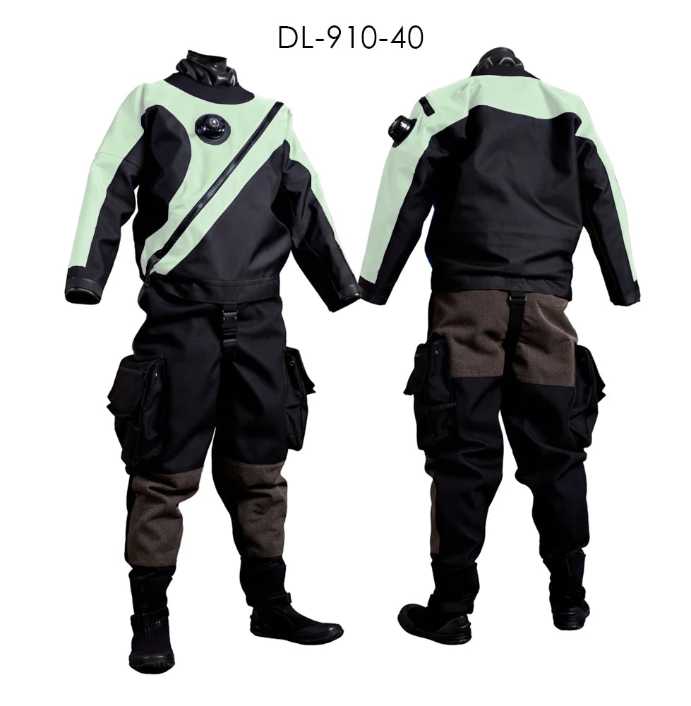 Custom Lightweight Waterproof Drysuit for Women Tech Diving in Cold Waters, Multiple Colors Available 1pcs