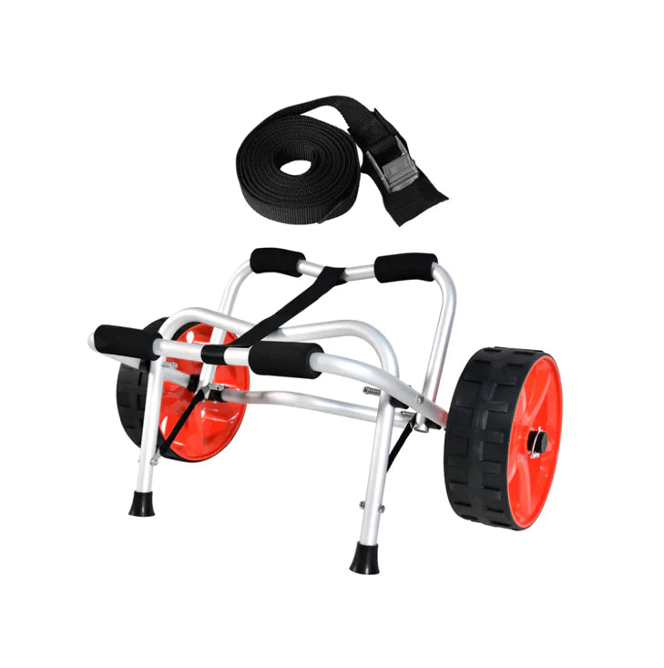 WIN.MAX Aluminum Foldable Kayak Transport Trolley Cart
