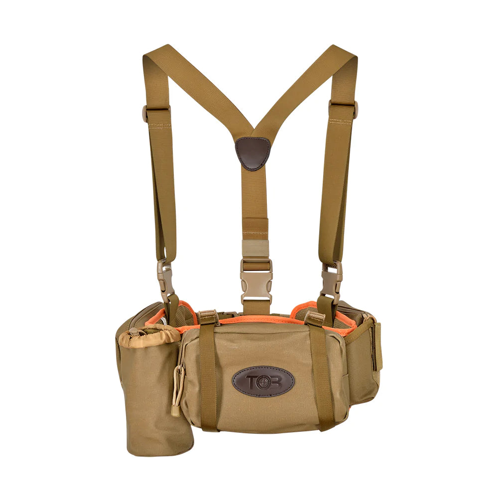 TOB Brown Canvas Adjustable Hunting Waist Bag