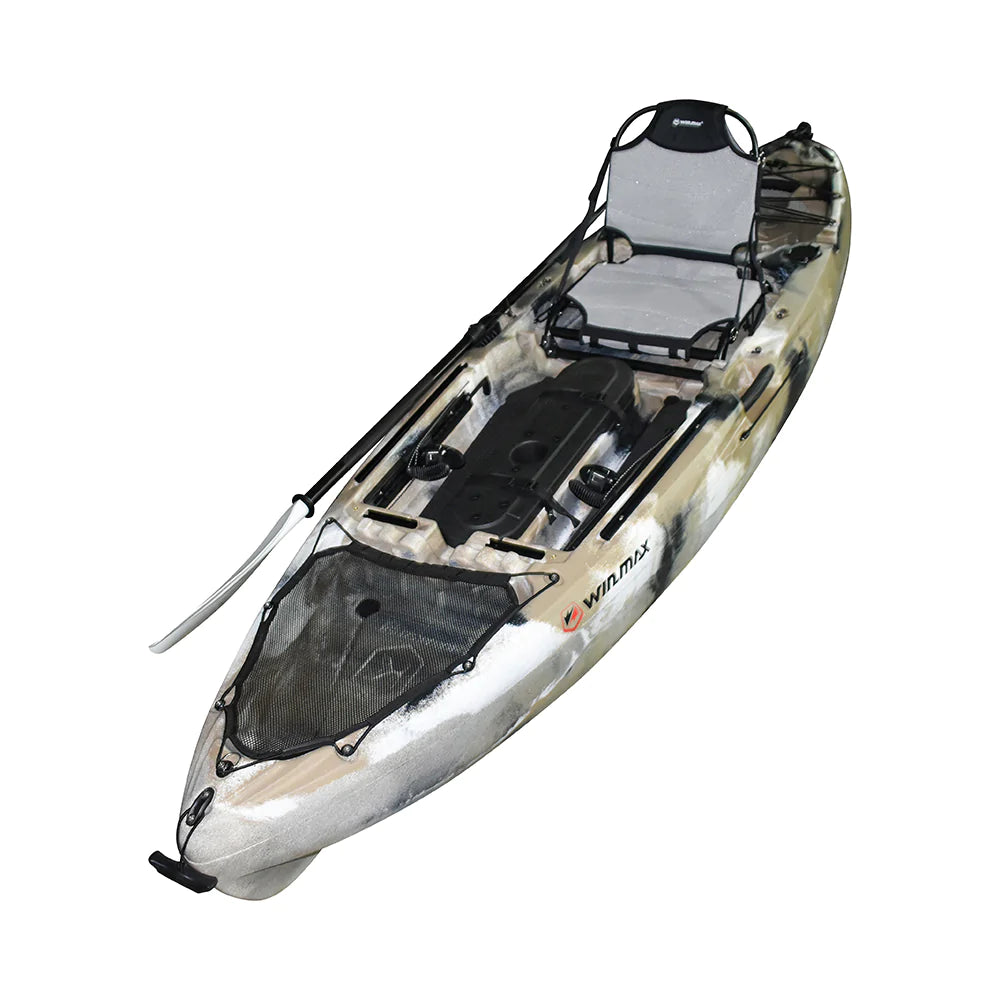 WIN.MAX Candlelight Fish River Fishing Kayak with 1 Combi Paddle