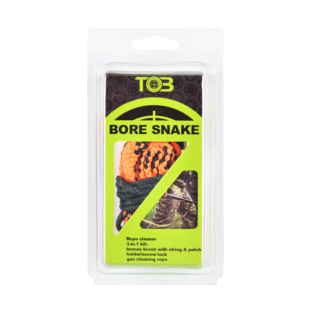Gun Bore Snake For .357cal 3-in1 Kit Shotgun Rope Cleaner