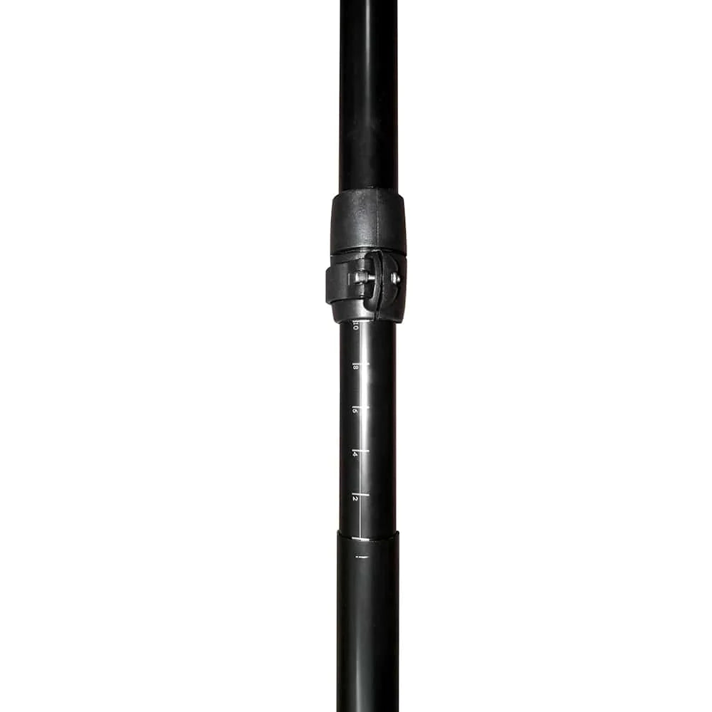 WIN.MAX Adults Adjustable Black Fishing Kayak Paddle