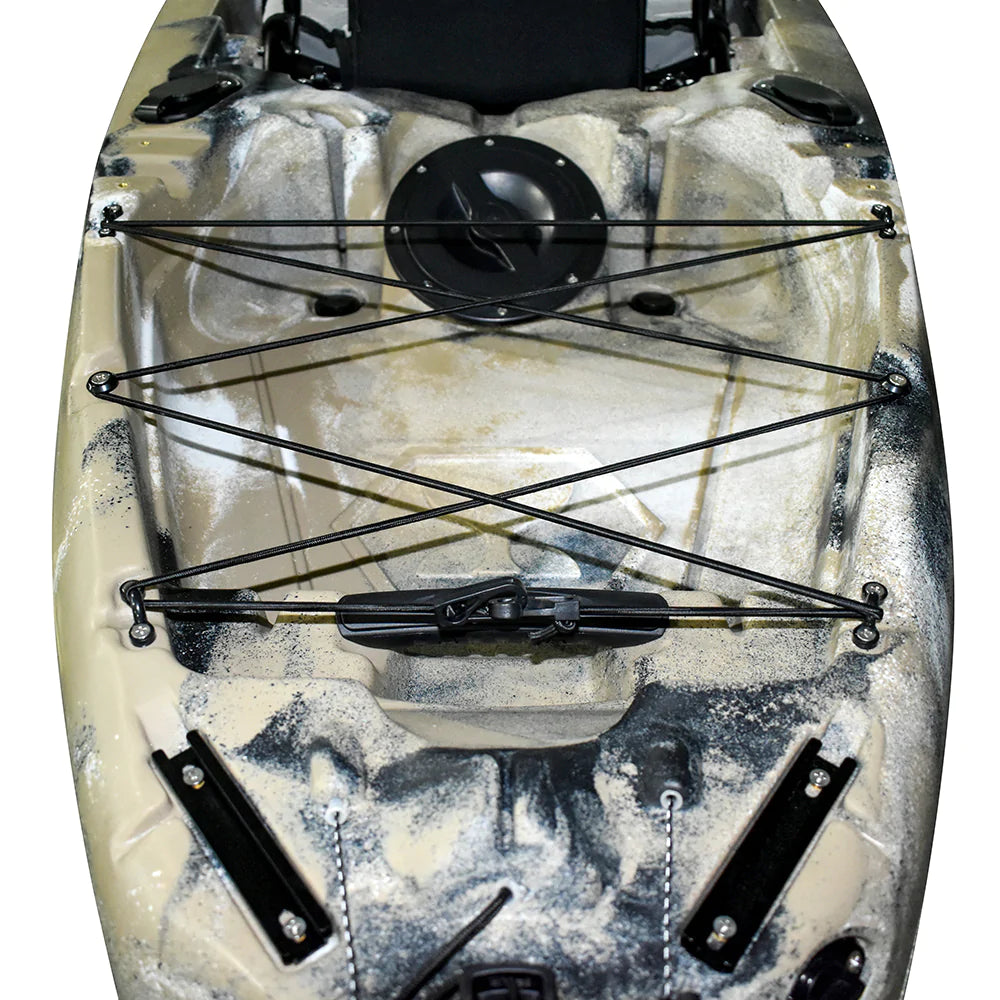 WIN.MAX Candlelight Fish River Fishing Kayak with 1 Combi Paddle