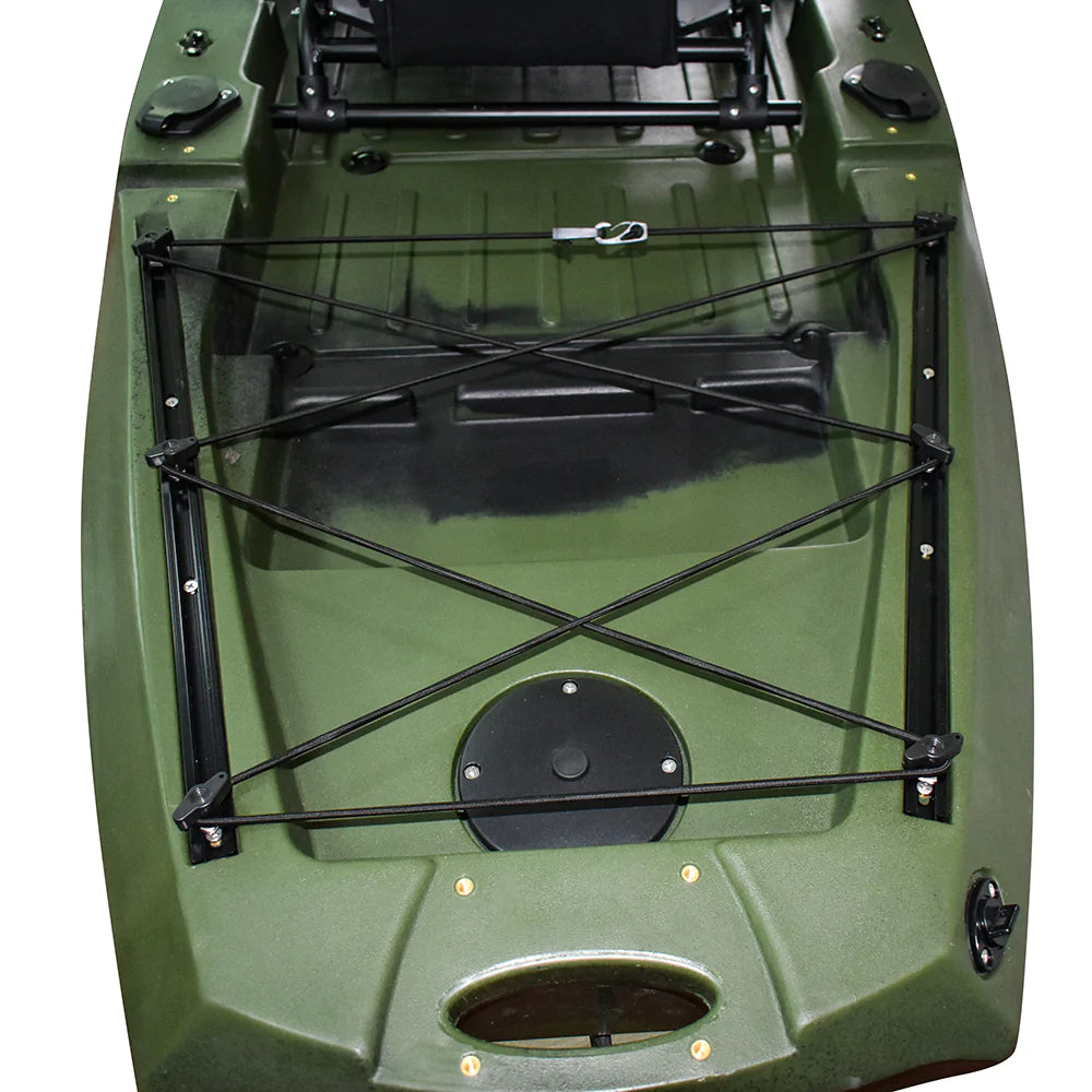 WIN.MAX Killer Whale Single Fishing Kayak with Pedal System and 1 Combi Paddle