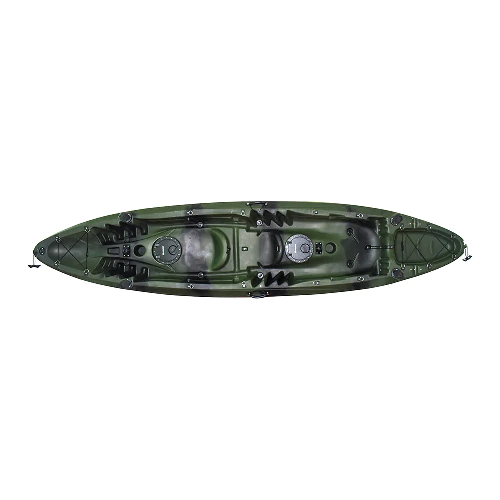 WIN.MAX Whale Family 2 Person Fishing Kayak with 2 Combi Paddle