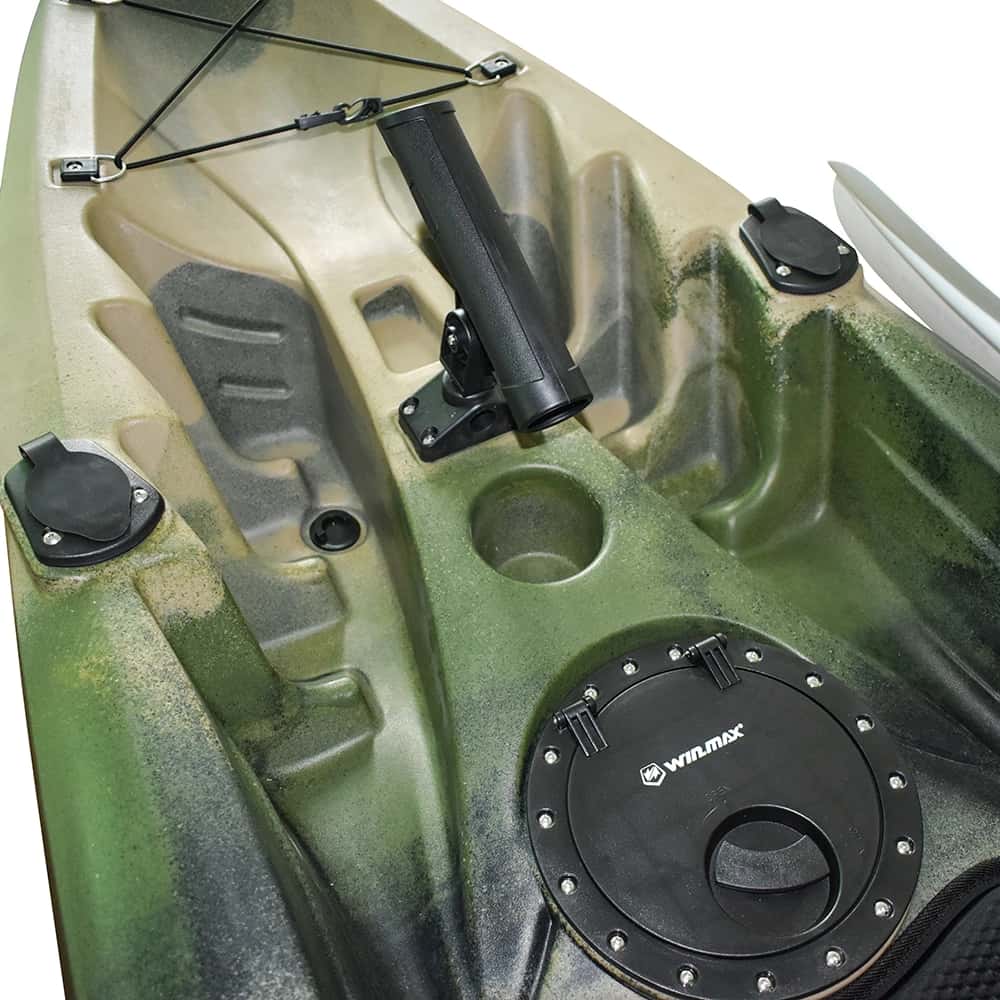 WIN.MAX Whale Family Big Two Seater Fishing Kayak with 2 Combi Paddles