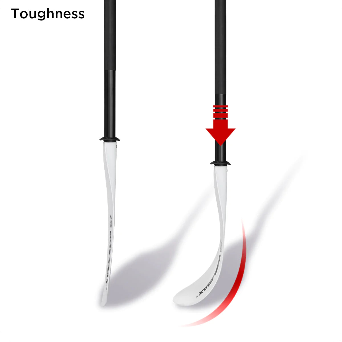 WIN.MAX Adults Adjustable White Fishing Kayak Paddle