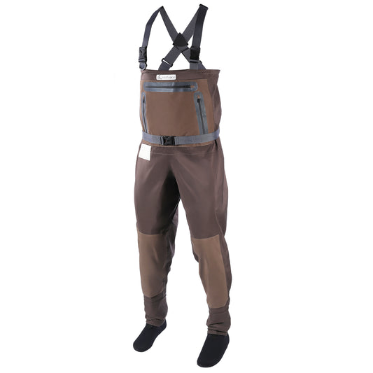 Breathable Stocking Foot Waterproof  Fishing Wader for Men and Women