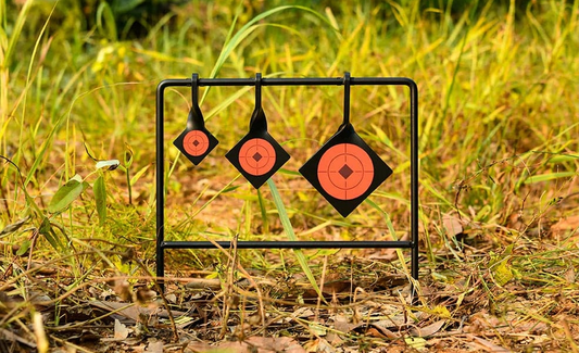 What are shooting targets made of