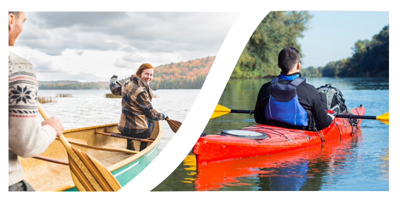 What is the difference between a kayak and a canoe