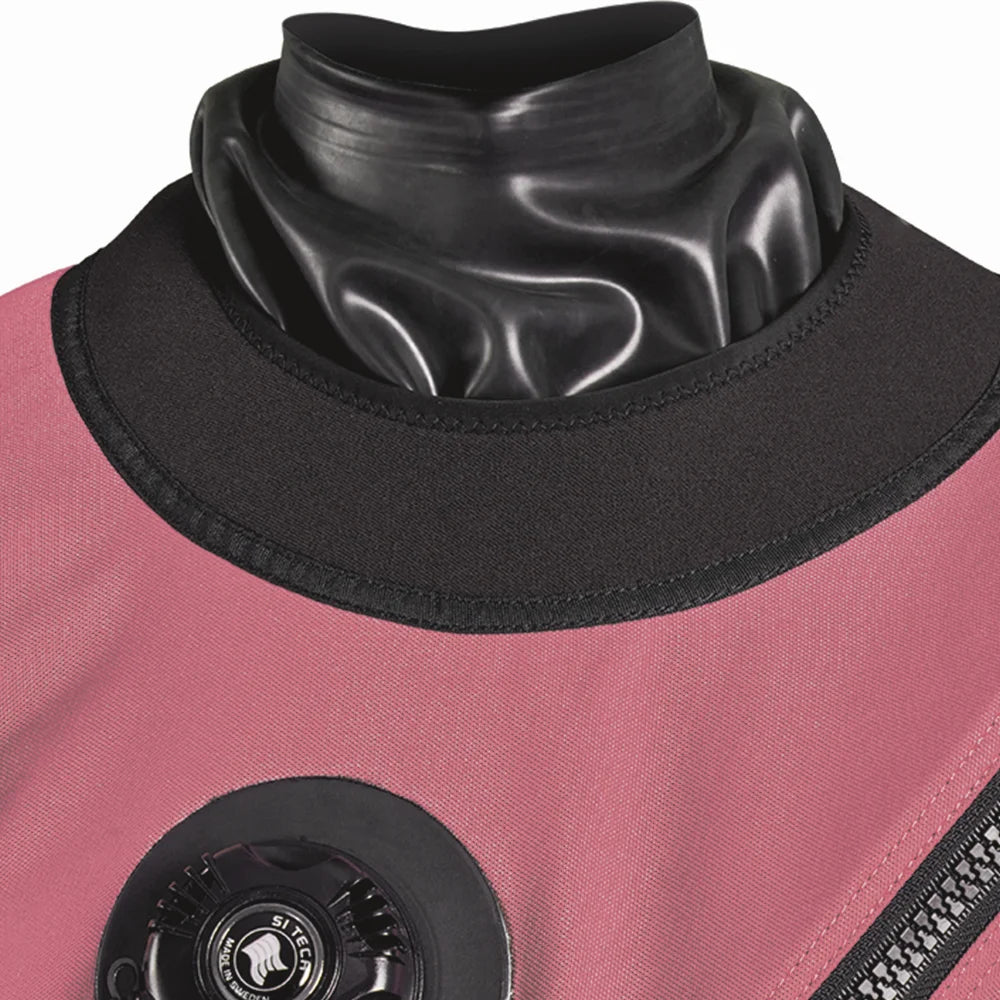Breathable Lightweight Women's DrySuit Made for Tech Diving Waterproof Windproof Chest Zip Easy Donning Front Branding 3-Layer