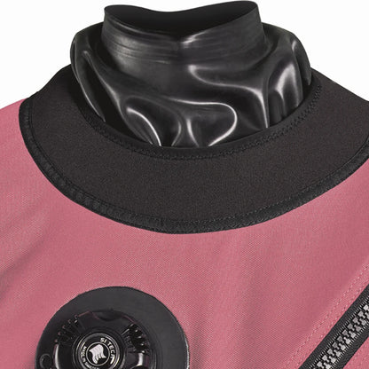 Breathable Lightweight Women's DrySuit Made for Tech Diving Waterproof Windproof Chest Zip Easy Donning Front Branding 3-Layer