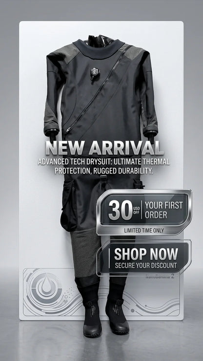 Bulk Buy Custom Fit Drysuit Factory Direct Unisex Plus Size Lightweight Breathable Waterproof for Professional Divers