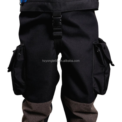 Factory Direct Lightweight Trilaminate Dry Suit Commercial Recreational Diving Waterproof Full Sleeve Nylon Oxford Front
