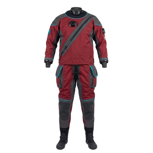 Factory Inclusive Size Drysuit for Adults Unisex Chest Zip Lightweight Waterproof Breathable Front Custom Design / Service