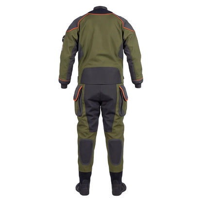 Adult Plus Size Breathable Chest Zip Full Sleeve Lightweight Drysuit Unisex Waterproof Technical Diving Suit