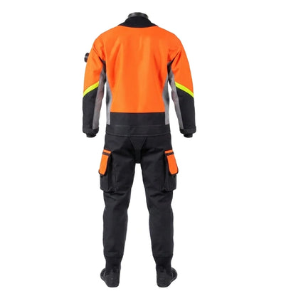 Adult Plus Size Breathable Chest Zip Lightweight Drysuit Unisex Waterproof Technical Diving Suit Reinforced