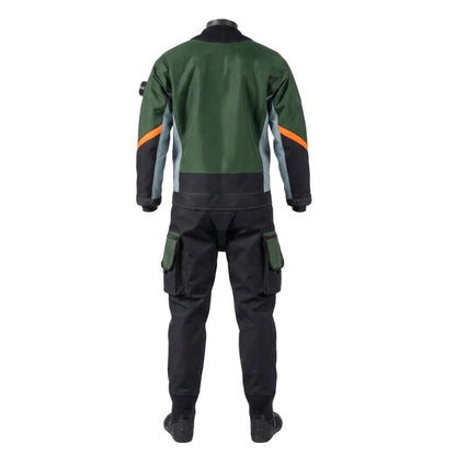 Breathable Waterproof Drysuit for Technical Diving Unisex Plus Size, Durable Trilaminate Fabric