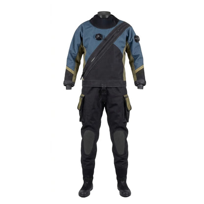 Custom Fit Unisex Drysuit Plus Size, Lightweight Waterproof Breathable for Professional Divers