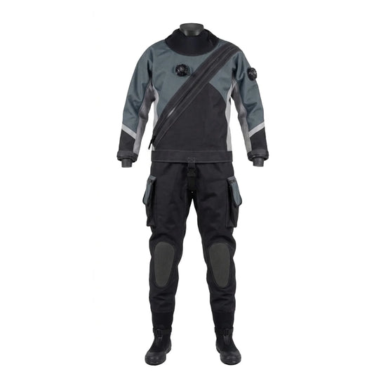 Plus Size Drysuit Unisex Lightweight Waterproof Breathable Front Adult Technical Diving Custom Chest Zip
