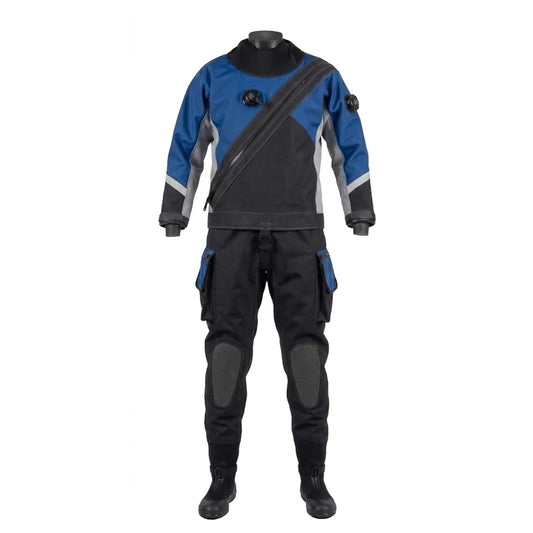 Professional Unisex Drysuit Plus Size, Waterproof Breathable, Designed for Technical & Deep Diving