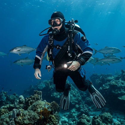 Professional Unisex Drysuit Plus Size, Waterproof Breathable, Designed for Technical & Deep Diving