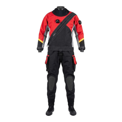 Unisex Breathable Waterproof Plus Size Drysuit for Technical Diving, High-Quality Trilaminate Material