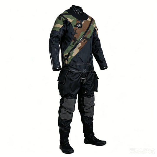 Lightweight 0.6mm Trilaminate Drysuit Custom Waterproof Diving Rescue & Watersports Suits Factory Drysuit
