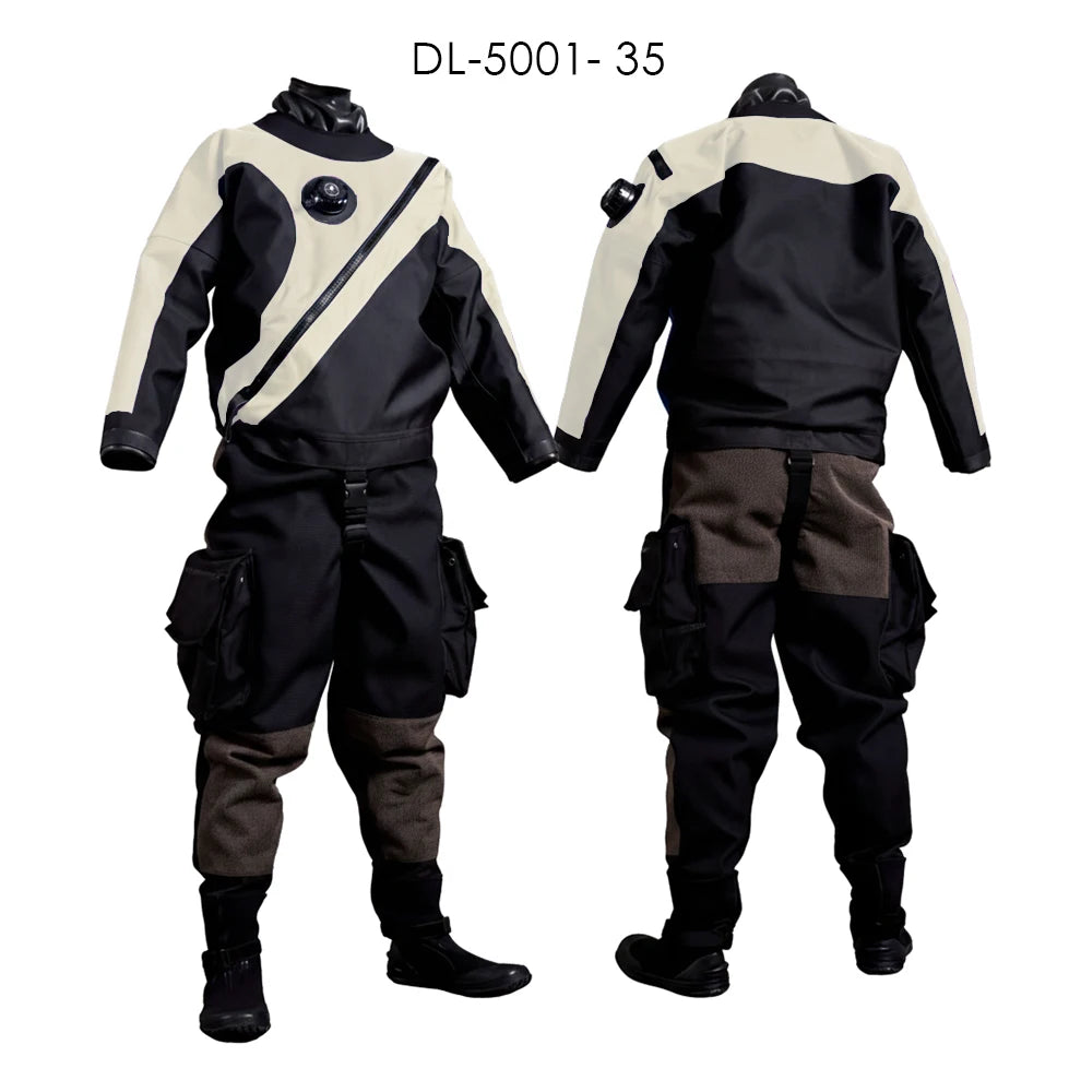 Custom Lightweight Waterproof Drysuit for Women Tech Diving in Cold Waters, Multiple Colors Available 1pcs