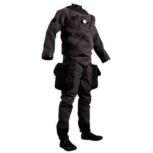 Customization Full Coverage Kevlar Outer Layer Diving Drysuits for Diving Rescue & Technical Diving