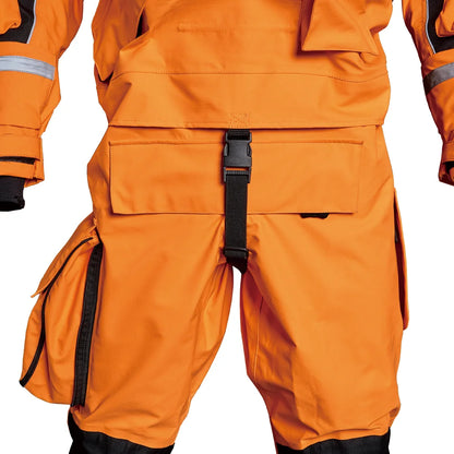 Front Chest Zip Trilaminate Lightweight Waterproof Plus Size Custom Silk Screen Printed Seamless Fusing Rescue Drysuit