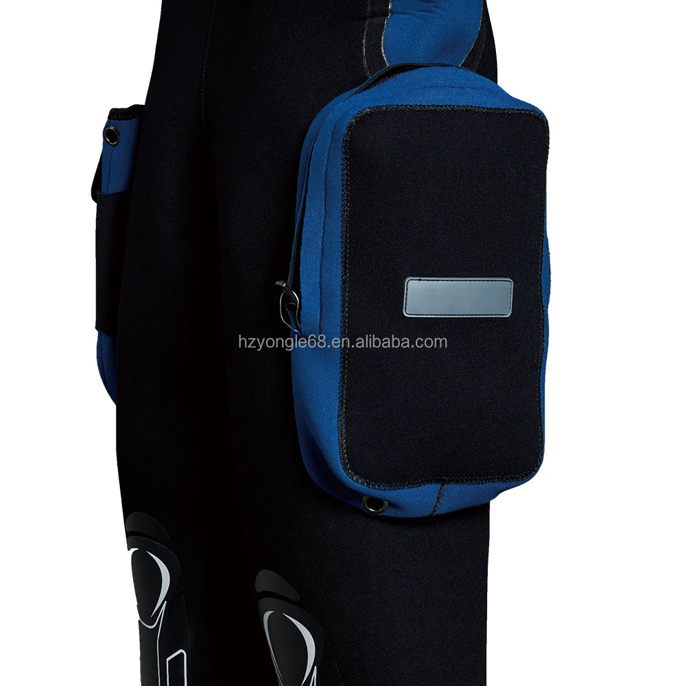Neoprene Waterproof Drysuit Multi Pocket Air Valve Dry Suit Kayak Dry Suit With Technical Diving for Deep Diving