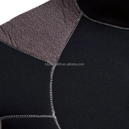 Waterproof 5mm Neoprene Cold Water Diving Drysuit with Chest Zipper Front Logo Knee Pads Pockets