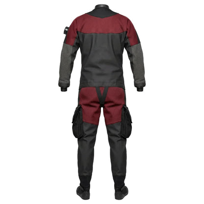 Lightweight Breathable Drysuit for Adults Unisex Extended Sizes Waterproof with Chest Zip Front Logo CE Certified
