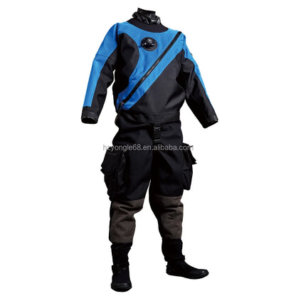 Professional Drysuit Custom Trilaminate Waterproof Lightweight Drysuits for Diving Rescue Watersports 0.6mm