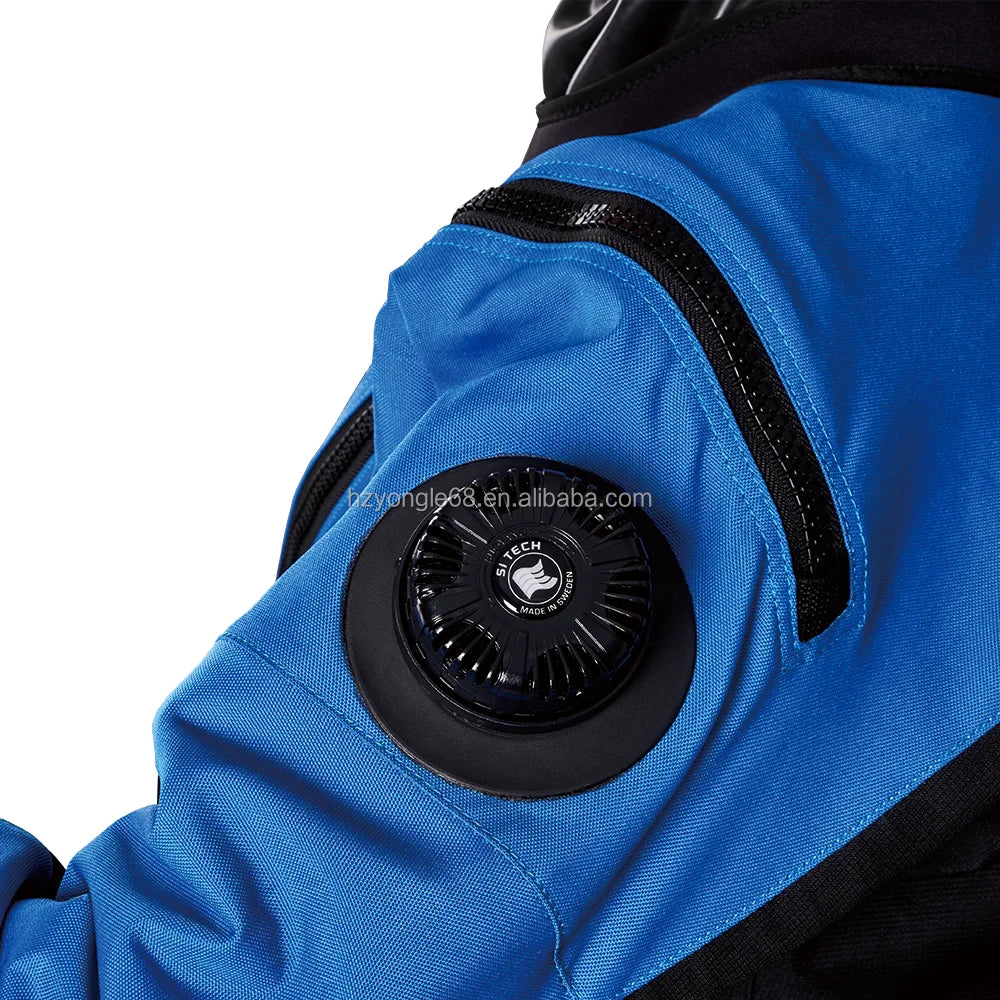 Professional Drysuit Custom Trilaminate Waterproof Lightweight Drysuits for Diving Rescue Watersports 0.6mm