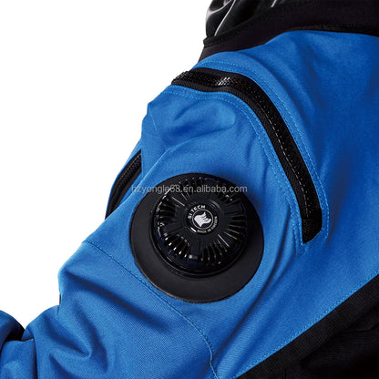 Professional Drysuit Custom Trilaminate Waterproof Lightweight Drysuits for Diving Rescue Watersports 0.6mm