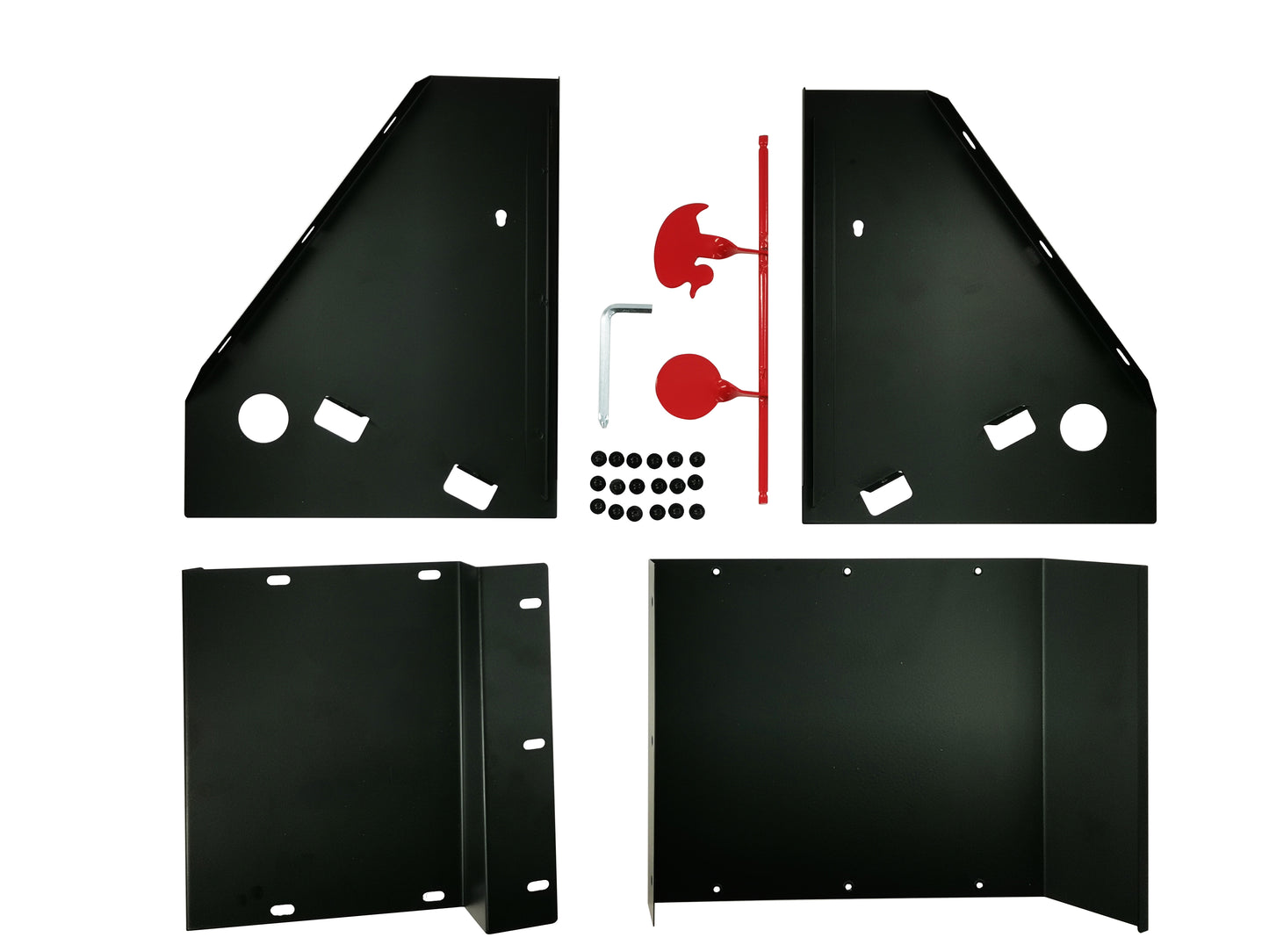 Trapezium Shape Pellet Trap Hunting Spinner Target And Paper Target