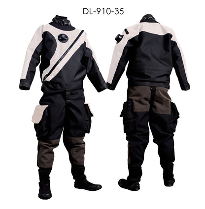 Custom Women's Tech Drysuit, Lightweight Waterproof for Cold Waters, Trendy Colors, 1pcs Drysuit