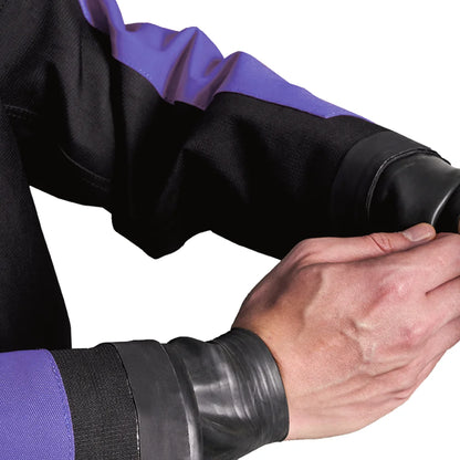 Women's Pro Dry Dive Suit Butyl Rubber Fabric-Reinforced 100% Waterproof Certified Adjustable Seal System Front Seamless Fusing Drysuit