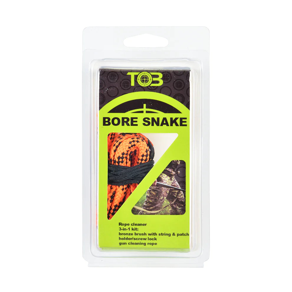 Snake Rifle Rope Cleaner Gun Bore Snake for .177 Cal Shotgun Rope Cleaner – TOB Outdoors Canada