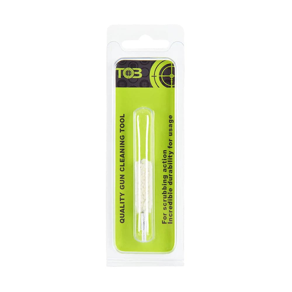 Gun Cleaning Bore Cotton Mops Brush Aluminum Nut For .357 Cal