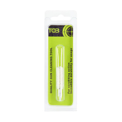 Gun Cleaning Bore Cotton Mops Brush Aluminum Nut For .357 Cal