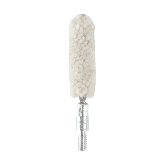 Gun Cleaning Bore Cotton Mops Brush Aluminum Nut For .357 Cal