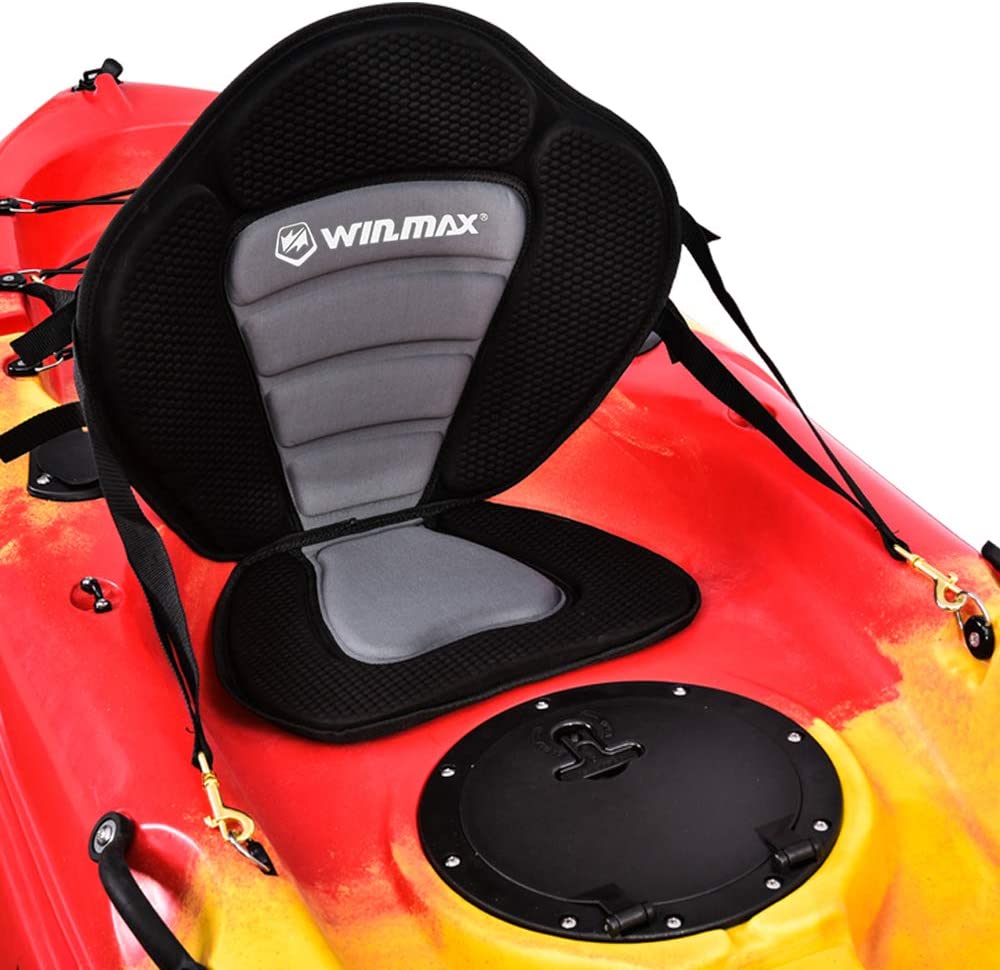 WIN.MAX Adjustable Kayak Seat - Black