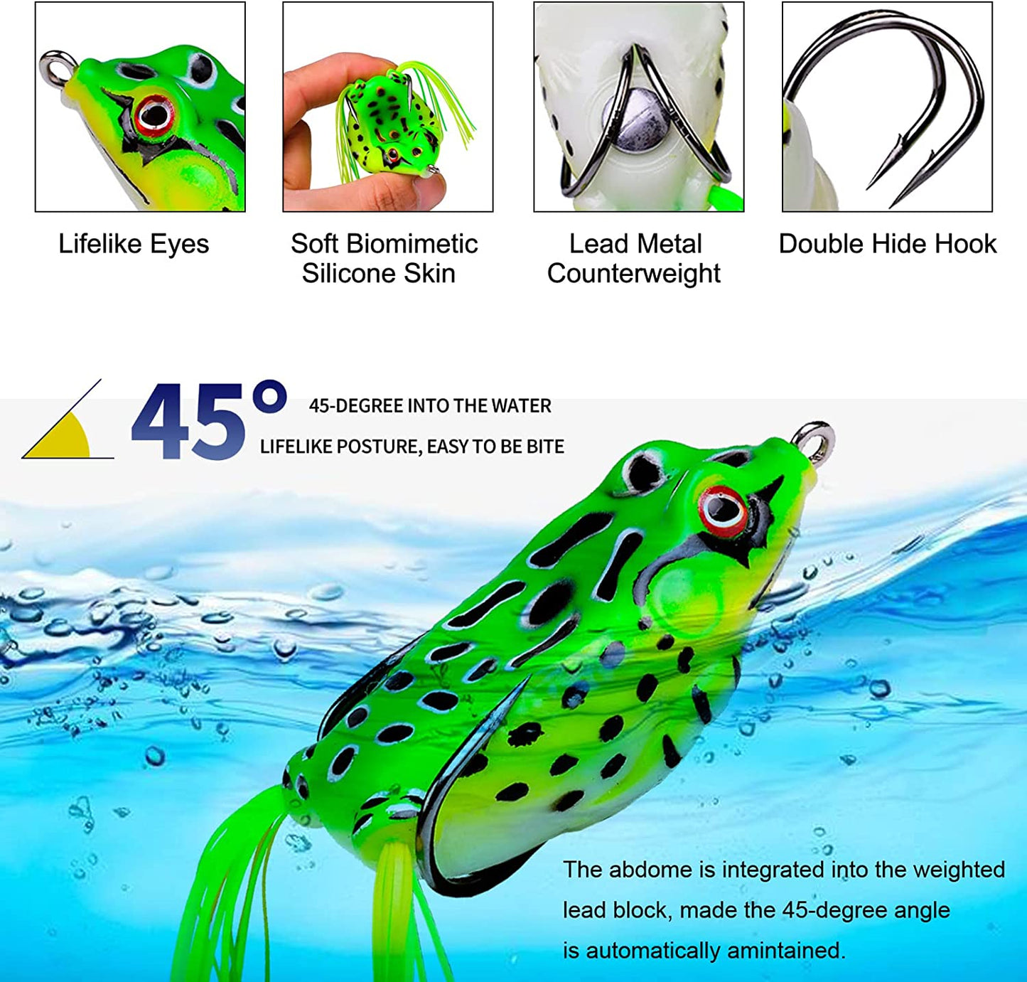 Bionic Frog Bait Lure