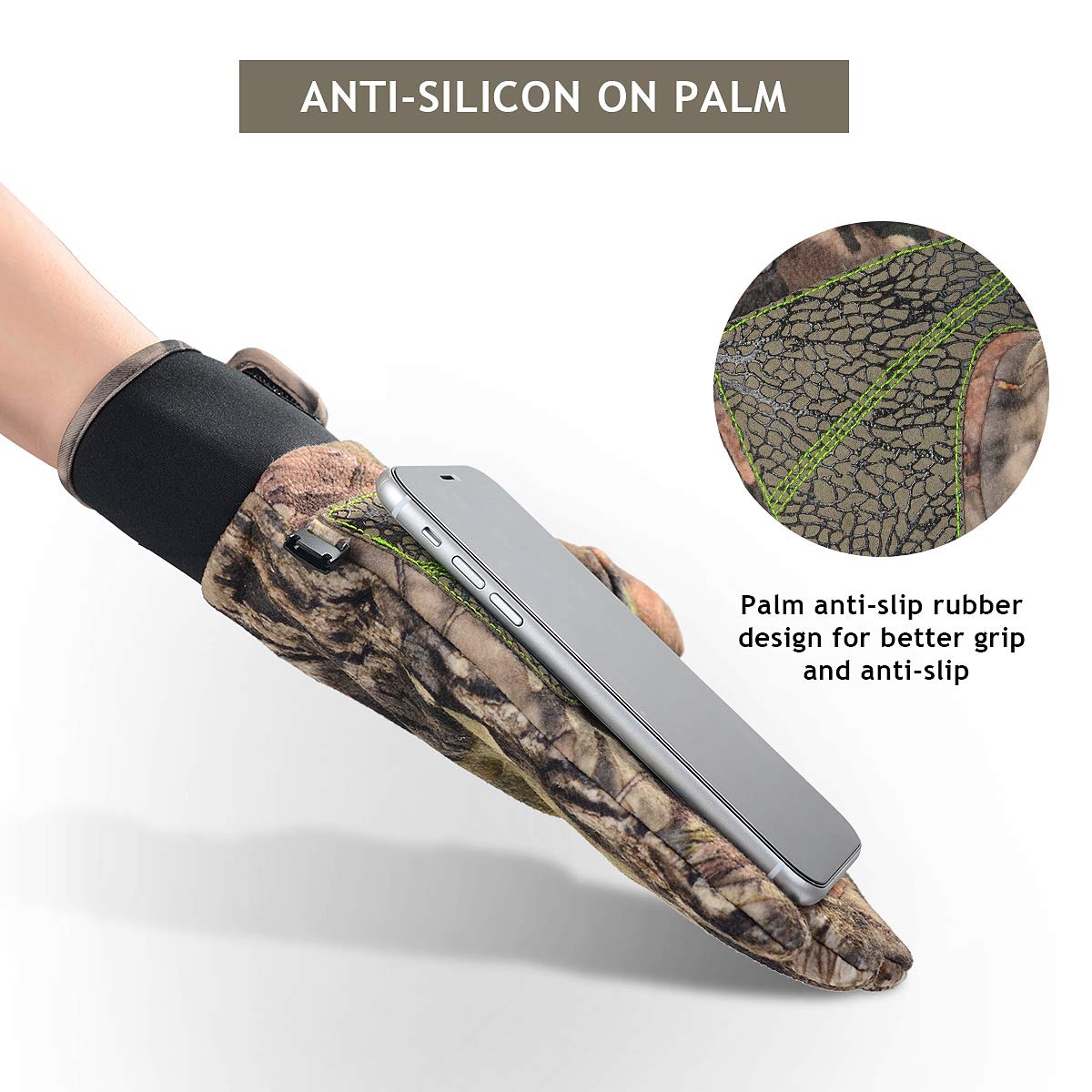 Full Finger/Fingerless Adjustable Hunting gloves